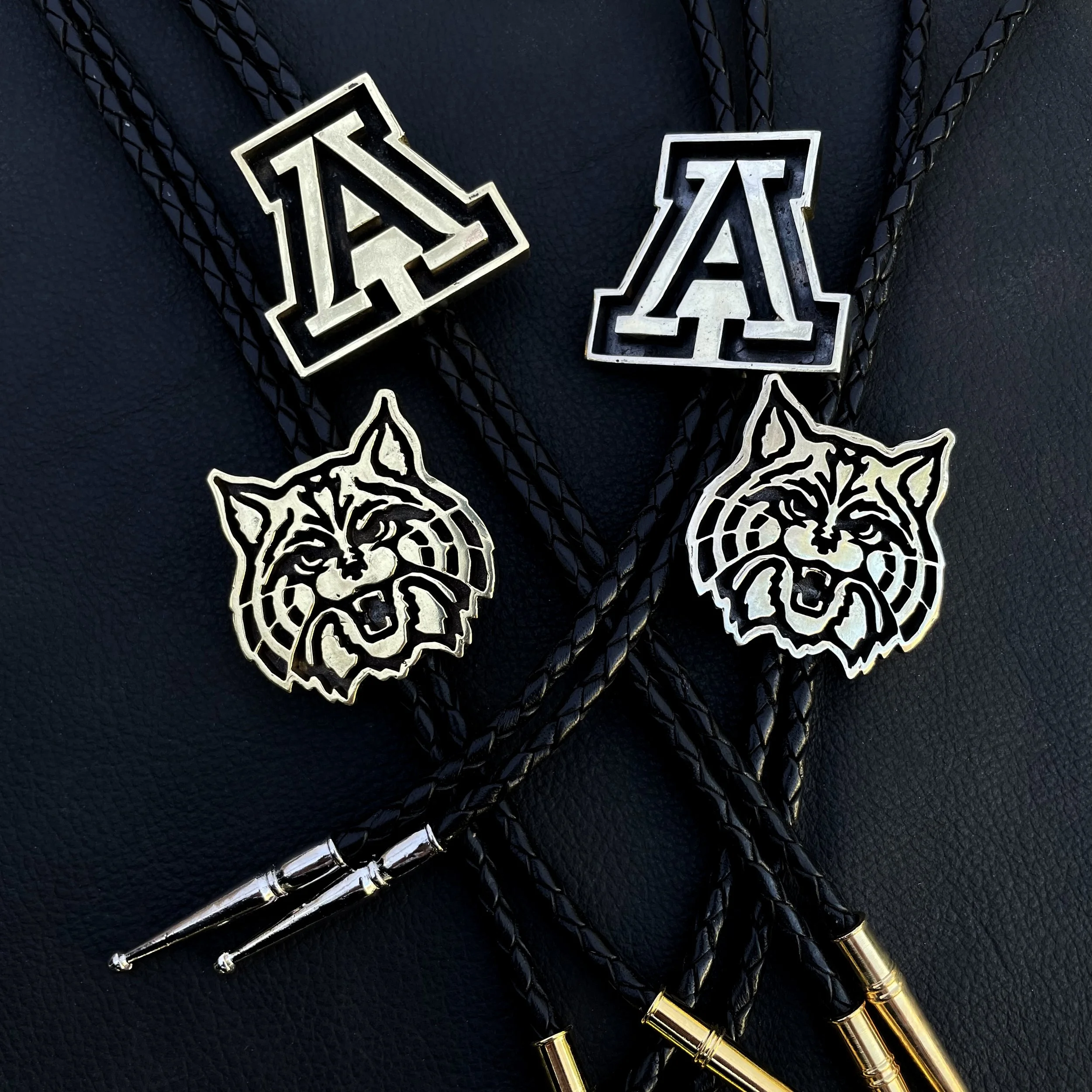 Arizona Wildcats® Necklace — HELIOTROPE — handcrafted in Tucson